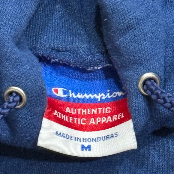 Champion University of Florida Hoodie Blue Spell Out Pullover Mens Medium NCAA - Picture 2 of 5